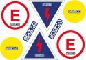 Decal 8 Piece Sparco