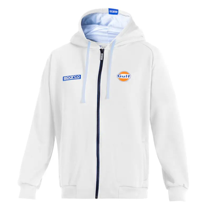 Sparco-Gulf Zip Hoodie in the group Universal products / Lifestyle / Clothing & Accessories / Sparco Clothing & Promotional Items at DDESIGN Scandinavia AB (SCOBMF001)