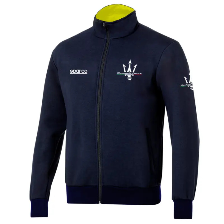 Sparco Maserati Corse Zip Sweatshirt in the group Universal products / Lifestyle / Clothing & Accessories / Sparco Clothing & Promotional Items at DDESIGN Scandinavia AB (SCOBMF0035J0N02)