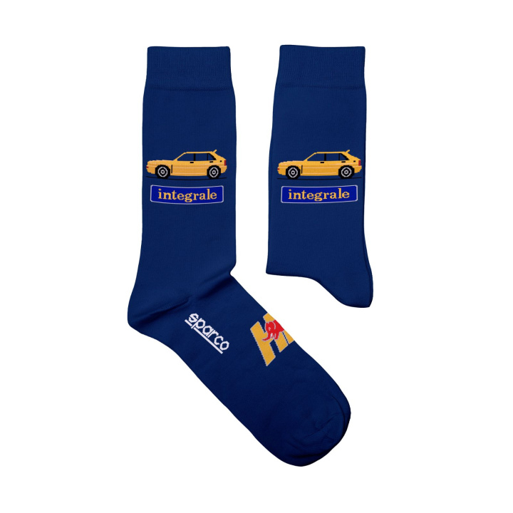 Sparco Lancia Delta Integrale Socks Size: 41-46, Marine Blue in the group Universal products / Lifestyle / Clothing & Accessories / Sparco Clothing & Promotional Items at DDESIGN Scandinavia AB (SCOBMZ0009N0N02A58)