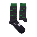 Sparco Lancia Stratos Socks Size: 41-46, Black/Green 