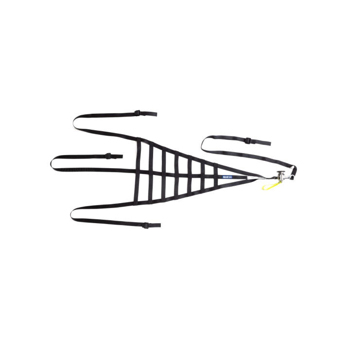 Förarnät Color: Black | FIA 8863-2013 Sparco in the group Interior / Motorsport / Window mesh at DDESIGN Scandinavia AB (SCOBRA0001B0K0100N)