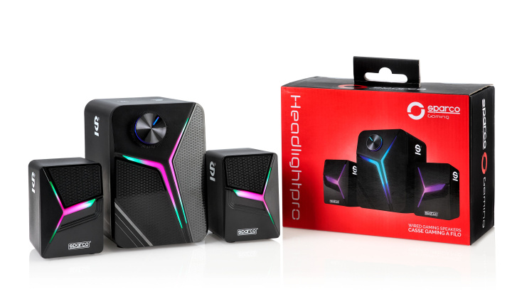 Sparco Headlight Speakers Pro in the group Universal products / Lifestyle / Sim racing / Accessories Racing simulators at DDESIGN Scandinavia AB (SCOMG0230044)