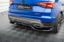 Central Rear Splitter (With Vertical Bars) Seat Arona FR Mk1 Facelift 2021+ Maxton Design