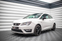 Seat Ibiza FR SC Mk4 Facelift 2012-2017 Front Splitter V.1 Maxton Design