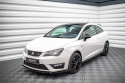 Seat Ibiza FR SC Mk4 Facelift 2012-2017 Front Splitter V.2 Maxton Design