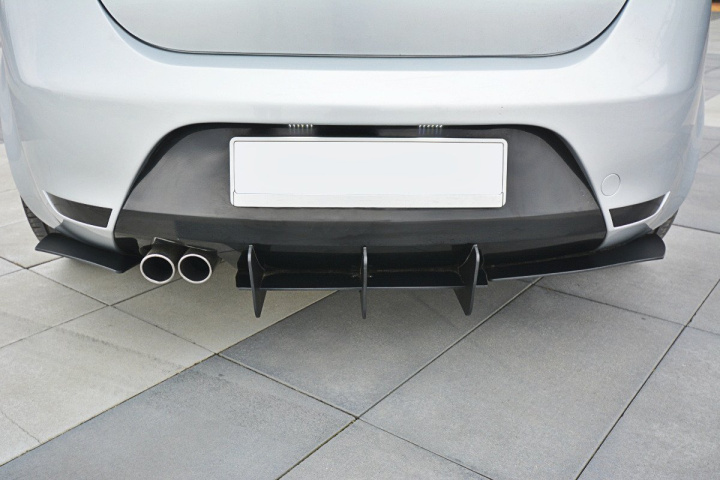 Seat Leon Cupra / FR MK2 2005-2012 Rear Diffuser V.1 Maxton Design in the group Select car model / Seat / Leon Mk2 05-11 / Styling at DDESIGN Scandinavia AB (SE-LE-2-FR-CNC-RS2A)