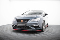 Front Splitter V.3 Seat Leon Cupra / Fr Mk3 Fl Maxton Design