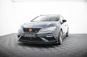 Front Splitter V.5 Seat Leon Cupra / Fr Mk3 Fl Maxton Design