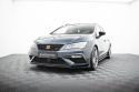 Front Splitter V.7 Seat Leon Cupra / Fr Mk3 Fl Maxton Design