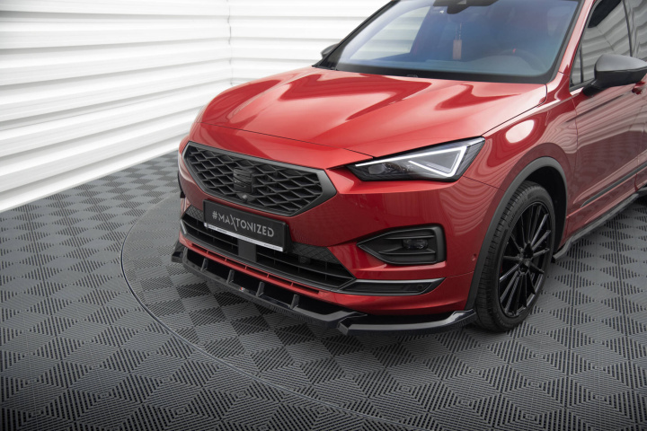 Front Splitter V.1 Seat Tarraco Fr Mk1 Maxton Design in the group Select car model / Seat / Tarraco MK1 2018+ at DDESIGN Scandinavia AB (SE-TA-1-FR-FD1G)