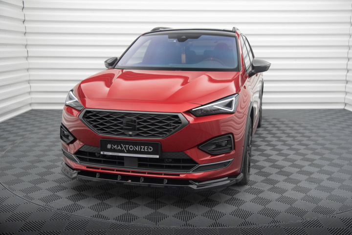 Front Splitter V.2 Seat Tarraco Fr Mk1 Maxton Design in the group Select car model / Seat / Tarraco MK1 2018+ at DDESIGN Scandinavia AB (SE-TA-1-FR-FD2G)