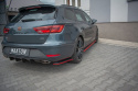 Rear Side Splitters V.4 Seat Leon Cupra Mk3 Fl Sportstourer Maxton Design