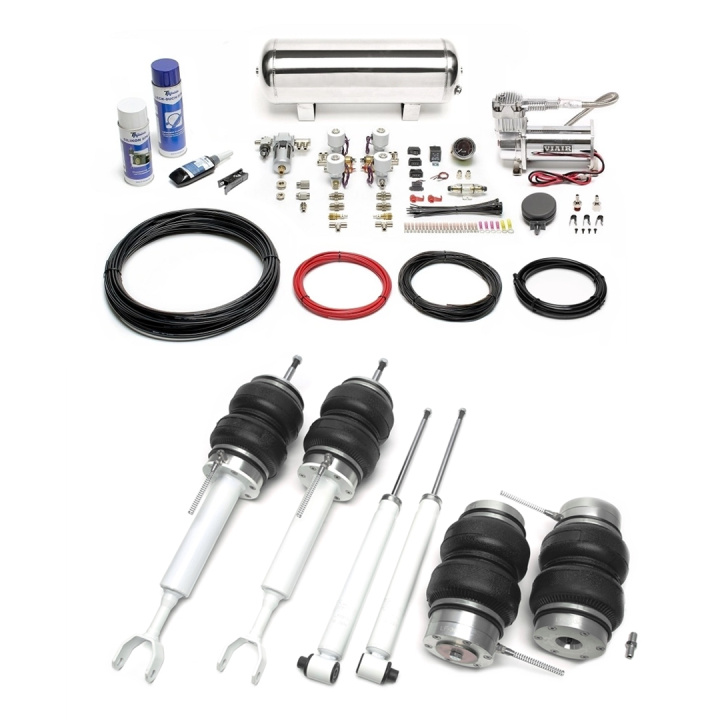 Audi / Skoda / Volkswagen A6 / Superb / Passat 1997 - 2008 Complete Air Suspension Kit Incl. Manual Air Management System TA Technix in the group Select car model / Audi / A6 - S6 - RS6 (C5) 1997-2004 / Chassis / Air suspension at DDESIGN Scandinavia AB (SET-LFAU03)