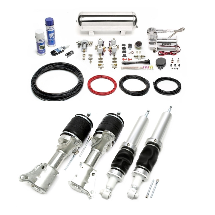 Audi 80 (B4, 8C) 1991 - 1996 Complete Air Suspension Kit Incl. Manual Air Management System TA Technix in the group Select car model / Audi / 80 - 90 - 100 1966-1997 / Chassis / Suspension at DDESIGN Scandinavia AB (SET-LFAU09)