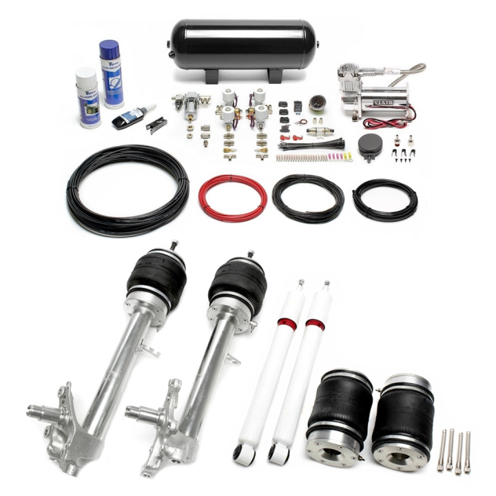 BMW 3-serie E30 1982 - 1994 Complete Air Suspension Kit Incl. Manual Air Management System TA Technix in the group Select car model / BMW / 3-series (E30) 1982-1994 / Chassis / Coilovers at DDESIGN Scandinavia AB (SET-LFBM09)