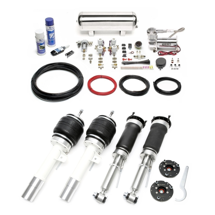 BMW 7-serie (E38 7/G) 1994 - 2001 Complete Air Suspension Kit Incl. Manual Air Management System TA Technix in the group Select car model / BMW / 7-series (E38) 94-01 / Chassis / Suspension at DDESIGN Scandinavia AB (SET-LFBM14)