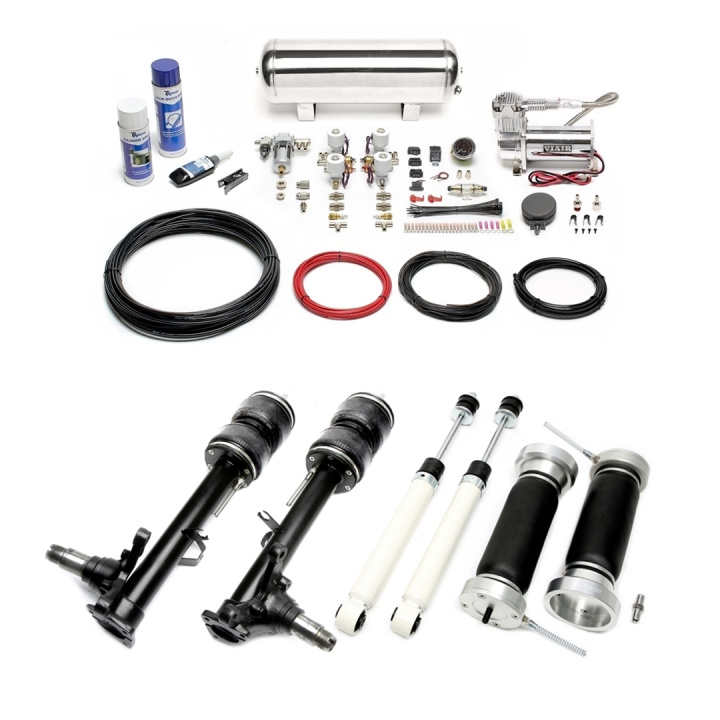 BMW 02 E10 (1502-2002) 1966-1977 Complete Air Suspension Kit Incl. Manual Air Management System TA Technix in the group Universal products / Chassis / Air Suspension / Model adapted air suspension / Model adapted Air suspension kit - TA Technix at DDESIGN Scandinavia AB (SET-LFBM16)