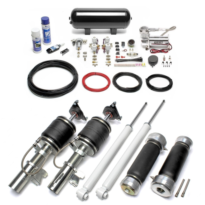 Ford / Mazda / Volvo Focus II /C-Max / Mazda 3 / C30 / S40 II / V50 / C70 II 1999 - 2014 Complete Air Suspension Kit Incl. Manual Air Management System TA Technix in the group Select car model / Mazda / 3 Standard 03-09 / Chassis / Air suspension at DDESIGN Scandinavia AB (SET-LFFO02)
