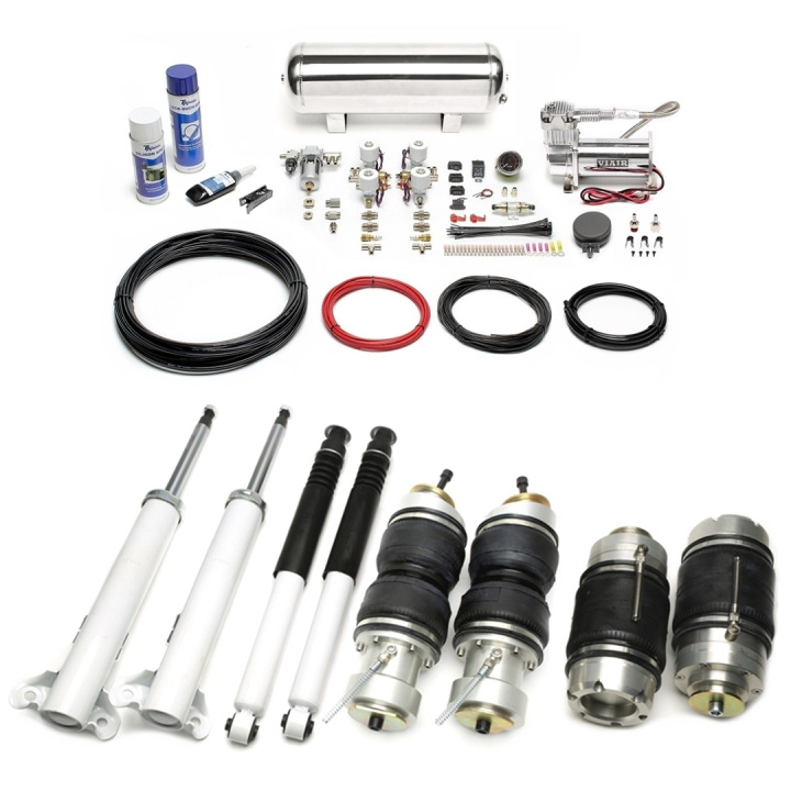 Mercedes Benz 190 W201 1982 - 1993 Complete Air Suspension Kit Incl. Manual Air Management System TA Technix in the group Universal products / Chassis / Air Suspension / Model adapted air suspension / Model adapted Air suspension kit - TA Technix at DDESIGN Scandinavia AB (SET-LFMB03)