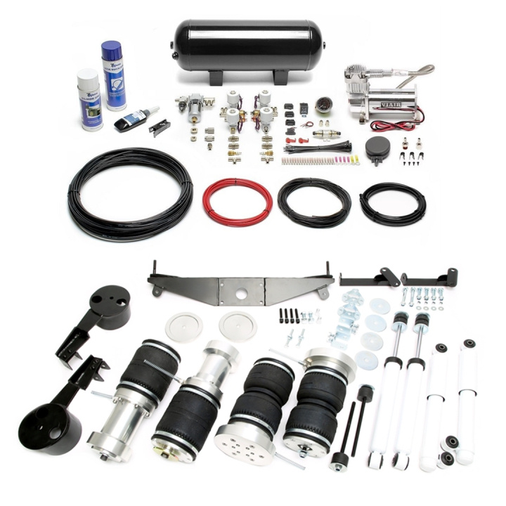Mercedes Benz W114 W115 / Coupe, C114 1967 - 1976 Complete Air Suspension Kit Incl. Manual Air Management System TA Technix in the group Universal products / Chassis / Air Suspension / Model adapted air suspension / Model adapted Air suspension kit - TA Technix at DDESIGN Scandinavia AB (SET-LFMB05)