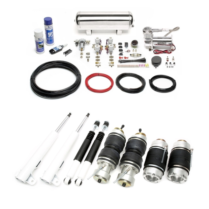 Mercedes Benz SL Klass Roadster R129 1989 - 2001 Complete Air Suspension Kit Incl. Manual Air Management System TA Technix in the group Universal products / Chassis / Air Suspension / Model adapted air suspension / Model adapted Air suspension kit - TA Technix at DDESIGN Scandinavia AB (SET-LFMB07)