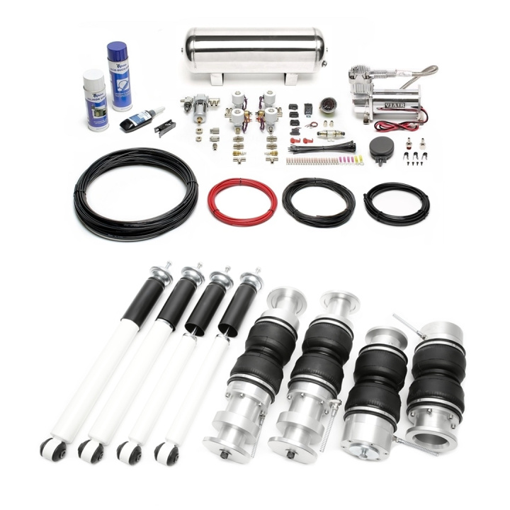 Mercedes Benz S-Klass (W140, C140) 1995 - 1999 Complete Air Suspension Kit Incl. Manual Air Management System TA Technix in the group Universal products / Chassis / Air Suspension / Model adapted air suspension / Model adapted Air suspension kit - TA Technix at DDESIGN Scandinavia AB (SET-LFMB08)