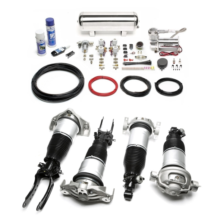 Audi / Porsche / Volkswagen Q7 / Cayenne / Touareg (4L, 955, 7L) 2002 - 2015 Complete Air Suspension Kit Incl. Manual Air Management System TA Technix in the group Select car model / Audi / Q7 (4L) 2006-2015 / Chassis / Suspension at DDESIGN Scandinavia AB (SET-LFPO01)