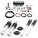 Volkswagen Golf MK1 / Golf MK1 Cabriolet / Jetta MK1 / Scirocco MK1+MK2 1974 - 1992 Complete Air Suspension Kit Incl. Manual Air Management System TA Technix