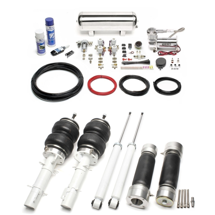 Audi A3 / TT / Leon / Toledo II / Octavia I / Bora / Golf IV / New Beetle 1996 - 2010 Complete Air Suspension Kit Incl. Manual Air Management System TA Technix in the group Select car model / Audi / A3 - S3 - RS3 (8L) 1996-2003 / Chassis / Air suspension at DDESIGN Scandinavia AB (SET-LFVW04)
