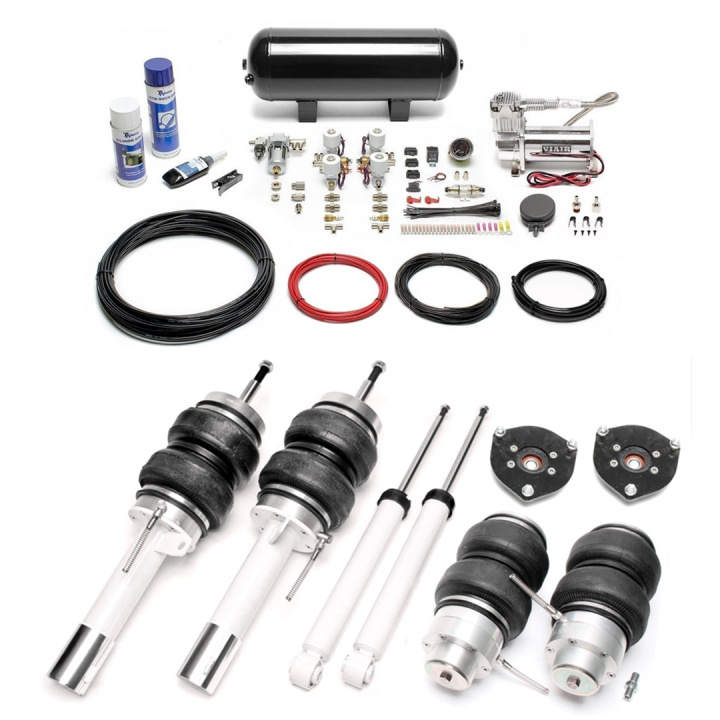 Volkswagen Touran 2003 - 2015 Complete Air Suspension Kit Incl. Manual Air Management System TA Technix in the group Universal products / Chassis / Air Suspension / Model adapted air suspension / Model adapted Air suspension kit - TA Technix at DDESIGN Scandinavia AB (SET-LFVW09)