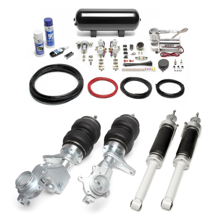 Audi / Volkswagen 50 / Polo / Derby 1974 -1994 Complete Air Suspension Kit Incl. Manual Air Management System TA Technix in the group Universal products / Chassis / Air Suspension / Model adapted air suspension / Model adapted Air suspension kit - TA Technix at DDESIGN Scandinavia AB (SET-LFVW22)