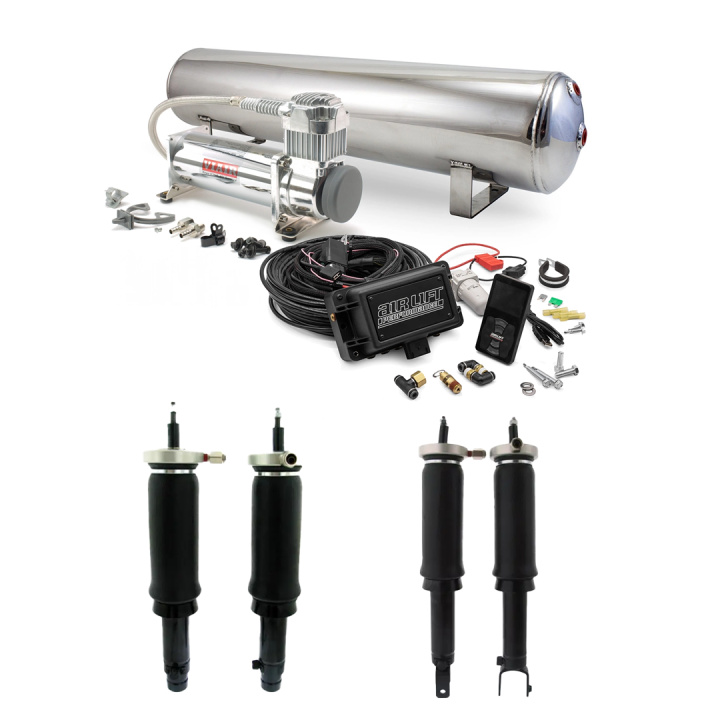 94-01 Acura Integra / 89-00 Honda Civic / 87-91 Honda CRX / 93-97 Honda Del Sol Complete Air Suspension Kit Incl. Air Lift 3P Management Air Lift Performance in the group Select car model / Honda / Civic EG-EH-EJ 92-95 / Chassis / Suspension at DDESIGN Scandinavia AB (SET-alf75440)