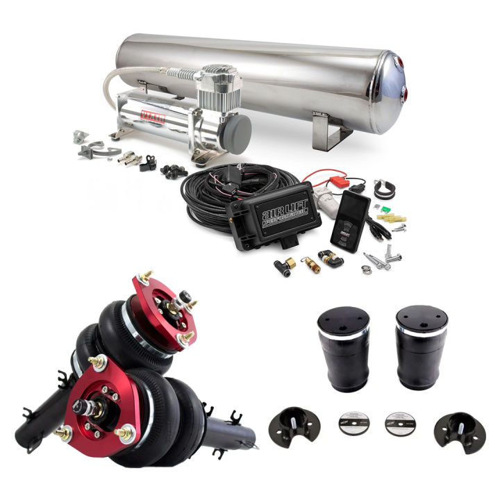 99-05 VW Golf / 99-05 VW Jetta / 98-06 Audi TT Complete Air Suspension Kit Incl. Air Lift 3P Management Air Lift Performance in the group Select car model / Audi / TT (8N) 1998-2006 / Chassis / Air suspension at DDESIGN Scandinavia AB (SET-alf75524)