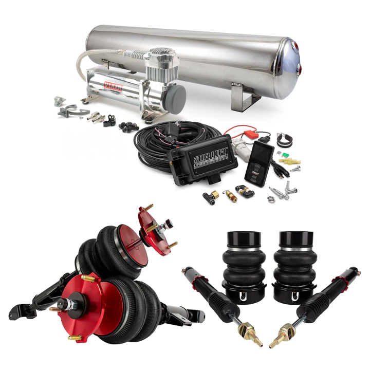 Tesla Model 3 / Model Y Complete Air Suspension Kit Incl. Air Lift 3P Management Air Lift Performance in the group Select car model at DDESIGN Scandinavia AB (SET-alf78101)