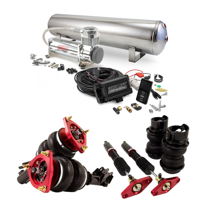 09-16 Hyundai Genesis Coupe Complete Air Suspension Kit Incl. Air Lift 3P Management Air Lift Performance in the group Select car model / Hyundai / Genesis Coupe 08-16 / Chassis / Suspension at DDESIGN Scandinavia AB (SET-alf78531)