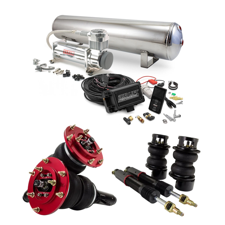 BMW M3 F80 & M4 F82/F83 15+ Complete Air Suspension Kit Incl. Air Lift 3P Management Air Lift Performance in the group Select car model / BMW / M4 4-series (F82-F83) 2014-2020 / Chassis / Air suspension at DDESIGN Scandinavia AB (SET-alf78561)