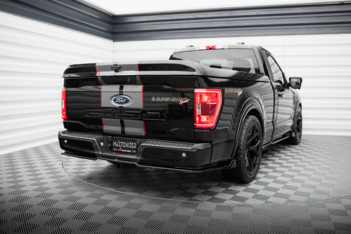 Shelby F150 Super Snake 2020- Central Rear Splitter V.1 Maxton Design in the group Select car model / Ford / F-150 15+ / Styling at DDESIGN Scandinavia AB (SH-F150-SS-RD1G)