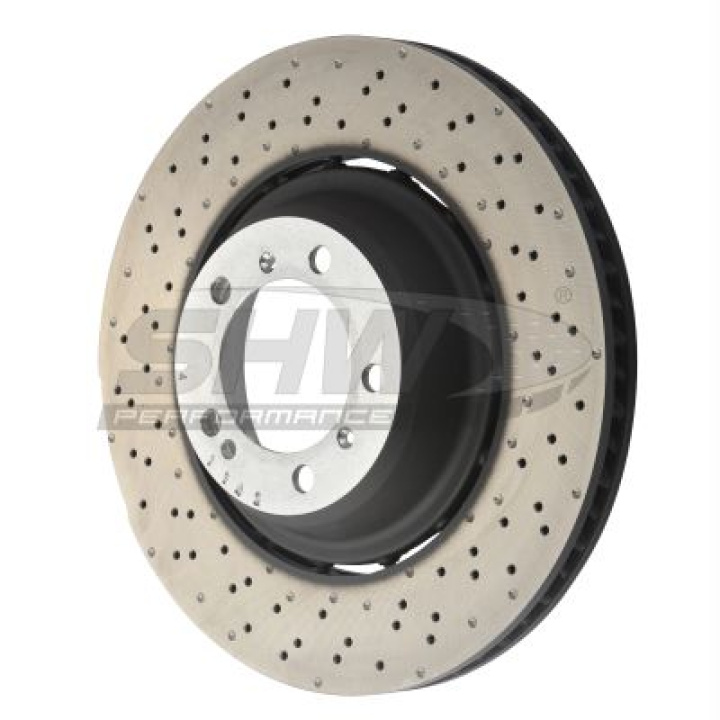 PRL49217 PORSCHE 911 (992) TURBO 20-24 Brake Disc Bak Left - 380mm SHW Performance in the group Select car model / Porsche / 992 2018+ at DDESIGN Scandinavia AB (SHW-PRL49217)