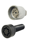 Wheel lock Set conical 60° BMW Mini M14x1.25x35