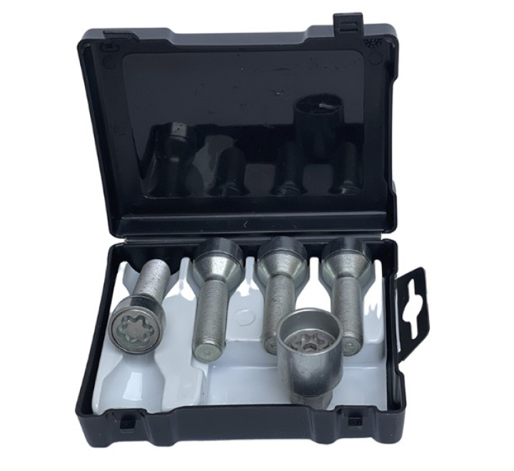 Set of Wheel locks Conical 60°. M14x1.50x43 in the group Select car model at DDESIGN Scandinavia AB (SIC-VN443)