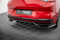 Skoda Enyaq Coupe iV RS 2022+ Central Rear Splitter (With Vertical Bars) V.1 Maxton Design