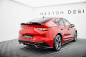 Skoda Enyaq Coupe iV RS 2022+ Central Rear Splitter (With Vertical Bars) V.1 Maxton Design