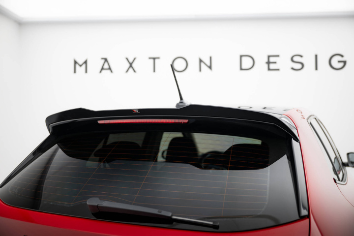 Skoda Fabia Mk4 2021+ Spoiler Cap V.1 Maxton Design in the group Select car model / Skoda / Fabia Mk4 2021+ at DDESIGN Scandinavia AB (SK-FA-4-CAP1G)