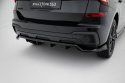 Skoda Kamiq Monte Carlo Mk1 Facelift 2023+ Rear Splitter (with vertical bars) Maxton Design