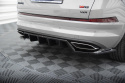 Central Rear Splitter (With Vertical Bars) Skoda Kodiaq Rs Mk1 Facelift Maxton Design