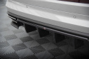 Central Rear Splitter (With Vertical Bars) Skoda Kodiaq Rs Mk1 Facelift Maxton Design