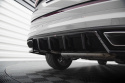 Central Rear Splitter (With Vertical Bars) Skoda Kodiaq Rs Mk1 Facelift Maxton Design
