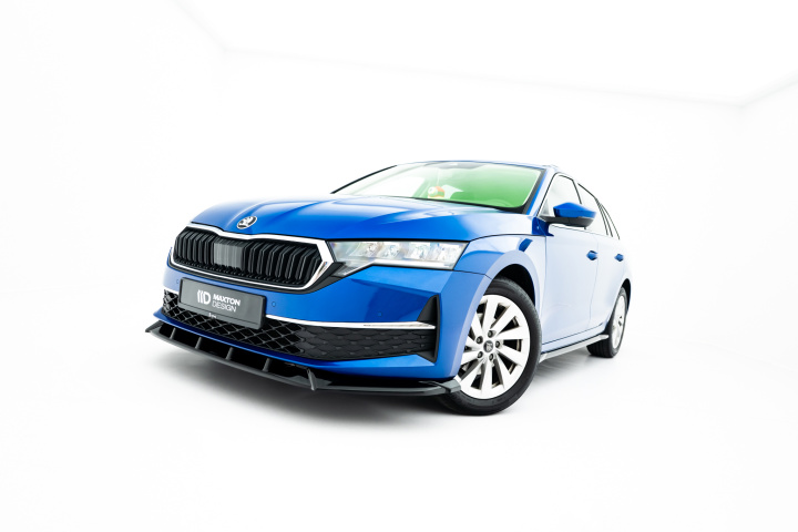 Front Splitter Skoda Octavia Liftback / Combi Mk4 Facelift in the group Select car model / Skoda / Octavia MK4 20+ at DDESIGN Scandinavia AB (SK-OC-4F-FD1G)