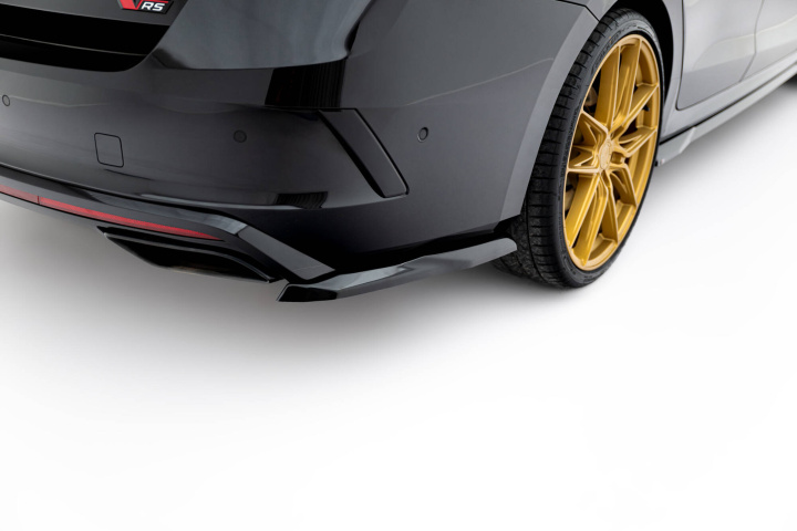 Skoda Octavia RS Liftback / Combi Mk4 / Mk4 Facelift 2020-2024 Rear Side Splitters V.5 Maxton Design in the group Select car model / Skoda / Octavia MK4 20+ at DDESIGN Scandinavia AB (SK-OC-4F-RS-RSD1G)
